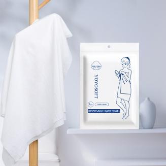 Serviette de bain jetable, sans ajout, sans agent fluorescent, sans azurant, biodégradable (1 pièce, 70 x 140 cm) Serviette de bain jetable, sans ajout, sans agent fluorescent, sans azurant, biodégradable (1 pièce, 70 x 140 cm)