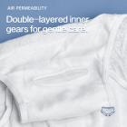 Wegwerponderbroekjes van katoen voor dames, zonder toevoegingen, zonder fluorescerende stoffen, zonder witmakers, EO-gesteriliseerd (5 stuks, XL)