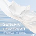 Wegwerponderbroekjes van katoen voor dames, zonder toevoegingen, zonder fluorescerende stoffen, zonder witmakers, EO-gesteriliseerd (5 stuks, XL)