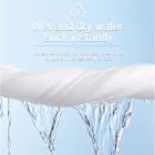 Wegwerphanddoek met extra vet voor het gezicht, ultradik, huidvriendelijk, milieuvriendelijk (100 stuks/zak, 20 x 21 cm)