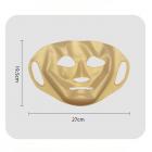 Couvre-masque en silicone 3D avec crochet d'oreille, empêche le masque de tomber et favorise l'absorption de l'essence du masque