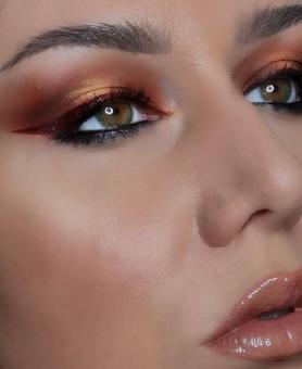 Waterproof, Longa Duração, Delineador Líquido, Caramelo