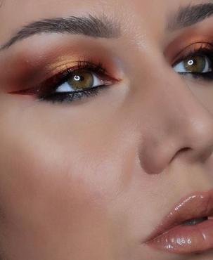 Waterproof, Longa Duração, Delineador Líquido, Caramelo