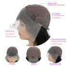 13x4 Lace Front Wigs Human Natural Hair, Body Wave, 180% Density, Pre Plucked Hairline, 20inch/50cm