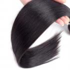 Haarverlenging Weeft, 100% Menselijk Natuurlijk Haar, Recht, 1 Bundel, 16inch/40cm