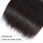 Haarverlenging Weeft, 100% Menselijk Natuurlijk Haar, Recht, 1 Bundel, 16inch/40cm