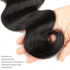 Hair Extension Weaves, 100% Human Natural Hair, Body Wave, 1 Bundle, 22inch/55cm