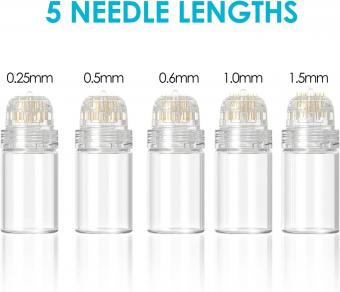 Applicateur de sérum de microneedling Hydra Needle 20 broches, longueur 1.5mm Applicateur de sérum de microneedling Hydra Needle 20 broches, longueur 1.5mm