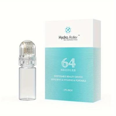 Aplicador de suero con microagujas Hydra Roller de 64 pines, 1,0 mm de longitud