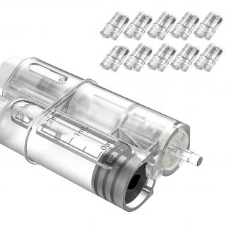 Cartouches Nano Rondes Dr. Pen H6 – Têtes de Remplacement Microneedling – Lot de 10 Pièces