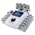 80K 11in1 Radiofrequency Cavitation Machine, with 6 Lipolaser Pads, Professional Ultrasonic Body Slimming System, Anti Cellulite Massager for Salon SPA