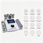 80K 11 en 1 Appareil de cavitation par radiofréquence avec 6 lipolaser-pads, système d'amincissement corporel ultrasonique professionnel, masseur anti-cellulite pour salon de beauté et spa