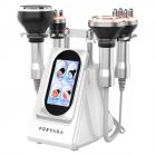 4in1 80K Radio-frequency Vacuum Ultrasonic Cavitation Machine, Body Slimming Sculpting Device for Face, Arm, Waist, Belly, Leg
