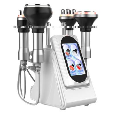 4in1 80K Radio-frequency Vacuum Ultrasonic Cavitation Machine, Body Slimming Sculpting Device for Face, Arm, Waist, Belly, Leg