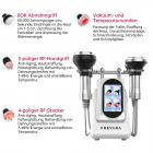 4in1 80K Radio-frequency Vacuum Ultrasonic Cavitation Machine, Body Slimming Sculpting Device for Face, Arm, Waist, Belly, Leg