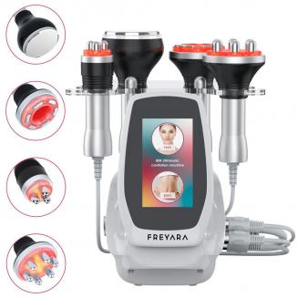 4in1 80K Radio-frequency Vacuum Ultrasonic Cavitation Machine, Body Slimming Sculpting Device for Face, Arm, Waist, Belly, Leg 4in1 80K Radio-frequency Vacuum Ultrasonic Cavitation Machine, Body Slimming Sculpting Device for Face, Arm, Waist, Belly, Leg
