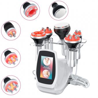 FREYARA Sistema Profesional de Cavitación Ultrasónica 80K RF 5 en 1 con Vacuum para Tratamientos Faciales y Corporales