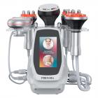 80k RF Ultrasonic Vacuum Cavitation System 6in1, for Fat Burning Body Slimming Sculpting, with EMS Pads
