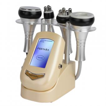 4in1 40K Radio-frequency Vacuum Ultrasonic Cavitation Machine (rose gold), Body Slimming Sculpting Device for Face, Arm, Waist, Belly, Leg