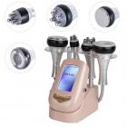 4in1 40K Radio-frequency Vacuum Ultrasonic Cavitation Machine (pink), Body Slimming Sculpting Device for Face, Arm, Waist, Belly, Leg