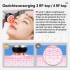 3in 1 40K RF-Cavitatieapparaat in Roségoud met 3 Massagekoppen – Afslank- en Lichaamscontouringapparaat voor Buikvet, Taille, Armen, Benen en Billen, met Netvoeding