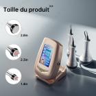 FREYARA Machine de cavitation RF 40K 3-en-1 (or rose), appareil de modelage corporel et d’amincissement, 3 têtes de massage pour le ventre, la taille, les bras, les jambes et les fesses, chargement par prise