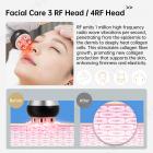 3in1 40K RF Cavitation Machine (rose gold), Body Sculpting Slimming Device, 3 Massage Heads for Belly Fat, Waist, Arm, Leg, Butt, Plug Charge
