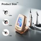 3in1 40K RF Cavitation Machine (rose gold), Body Sculpting Slimming Device, 3 Massage Heads for Belly Fat, Waist, Arm, Leg, Butt, Plug Charge