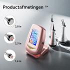 3in 1 40K RF-Cavitatieapparaat Roze met 3 Massagekoppen – Afslankapparaat voor Lichaamscontouring en Buikvet, Taille, Armen, Benen en Billen, met Netvoeding