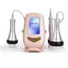 3in1 40K RF Cavitation Machine (pink), Body Sculpting Slimming Device, 3 Massage Heads for Belly Fat, Waist, Arm, Leg, Butt, Plug Charge
