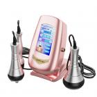 3in1 40K RF Cavitation Machine (pink), Body Sculpting Slimming Device, 3 Massage Heads for Belly Fat, Waist, Arm, Leg, Butt, Plug Charge