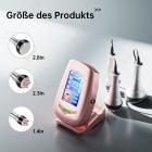 40K Abnehmen Maschine 3in1 RF Ultraschall Kavitationsmaschine(Rosa), Schönheitsmaschine zur Körperformung mit Gesicht, Arm, Taille, Bauch, Bein
