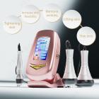 3in1 40K RF Cavitation Machine (pink), Body Sculpting Slimming Device, 3 Massage Heads for Belly Fat, Waist, Arm, Leg, Butt, Plug Charge