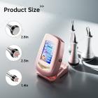 3in1 40K RF Cavitation Machine (pink), Body Sculpting Slimming Device, 3 Massage Heads for Belly Fat, Waist, Arm, Leg, Butt, Plug Charge