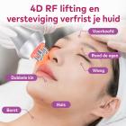 4in 1 80K Radiofrequentie-, Vacuüm- en Ultrasoon Cavitatieapparaat – Afslank- en Lichaamscontouringapparaat voor Gezicht, Armen, Taille, Buik en Benen