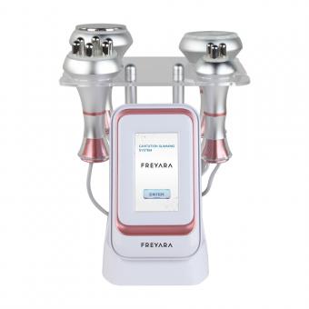 Appareil de Radiofréquence Machine de Ultrasonique Cavitation, 4en1 80 kHz Machine Lipocavitation– Appareil de minceur et remodelage du corps pour visage, bras, taille, ventre et jambes