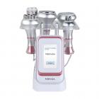 Machine de lipocavitation 5-en-1 RF 80 kHz avec aspiration – Cavitation ultrasonique minceur pour visage, bras, taille, ventre et jambes