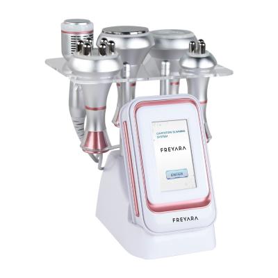 Máquina de cavitación ultrasónica por radiofrecuencia de 80 kHz 5 en 1, dispositivo para adelgazar y moldear el cuerpo: rostro, brazos, cintura, abdomen y piernas.