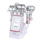 Machine de lipocavitation 5-en-1 RF 80 kHz avec aspiration – Cavitation ultrasonique minceur pour visage, bras, taille, ventre et jambes