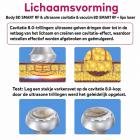6in 1 80K Radiofrequentie-, Vacuüm- en Ultrasoon Cavitatieapparaat – Afslank- en Lichaamscontouringapparaat voor Gezicht, Armen, Taille, Buik en Benen