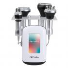 Appareil de Radiofréquence Machine de Ultrasonique Cavitation, 4en1 80 kHz Machine Lipocavitation– Appareil de minceur et remodelage du corps pour visage, bras, taille, ventre et jambes