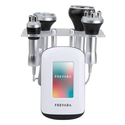 Máquina de cavitación ultrasónica por radiofrecuencia de 80 kHz 4 en 1, dispositivo para adelgazar y moldear el cuerpo: rostro, brazos, cintura, abdomen y piernas.