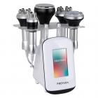 Appareil de Cavitation Ultrasonique sous vide à radiofréquence, 80 kHz 5 en 1 Machine Lipocavitation pour affiner et sculpter le corps (visage, bras, taille, ventre, jambes)