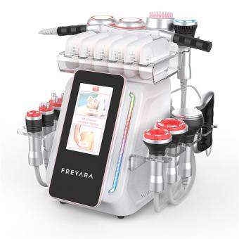 FREYARA 13in1 Multifunktionales 80kHz Radiofrequenz- & Ultraschall-Kavitationsgerät – Body Slimming Gerät zur Fettreduktion & Körperformung für Gesicht, Arme, Bauch, Taille & Beine