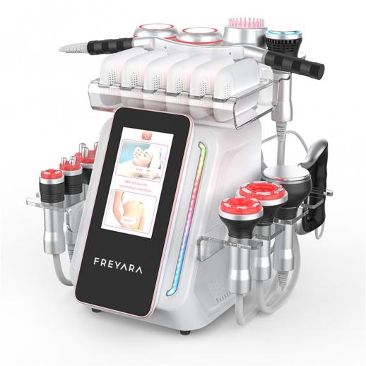 13in1 Multifunction 80Khz Radio-frequency Vacuum Ultrasonic Cavitation Machine, Body Slimming Sculpting Device for Face, Arm, Waist, Belly, Leg