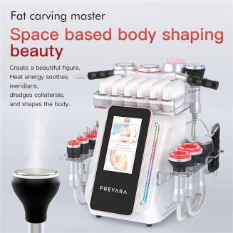 13in1 Multifunktionales 80kHz Radiofrequenz- & Ultraschall-Kavitationsgerät – Body Slimming Gerät zur Fettreduktion & Körperformung für Gesicht, Arme, Bauch, Taille & Beine