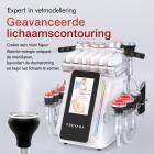 13in 1 80K Professioneel Multifunctioneel Radiofrequentie-, Vacuüm- en Ultrasoon Cavitatieapparaat – Afslank- en Lichaamscontouringapparaat voor Gezicht, Armen, Taille, Buik en Benen