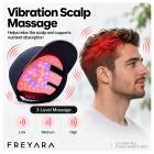 FREYARA Light Therapy Cap for Hair Growth, 70 LED Lamps, Massage your scalp, Red & Blue Light Therapy, Hair Regrowth System for Men & Women