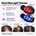 FREYARA Light Therapy Cap for Hair Growth, 70 LED Lamps, Massage your scalp, Red & Blue Light Therapy, Hair Regrowth System for Men & Women