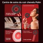 Peigne de massage du cuir chevelu avec IPX7 étanche, Red Light Therapy Brosse de Massage du Cuir Chevelu pour Détente du Cuir Chevelu Soins Capillaires Spa